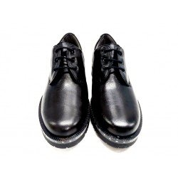 Zapato cordón tachas negro pitillos | cm sport&shoes vista 3
