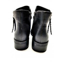 Botin mujer tachas m1827 negro | cm sport&shoes vista 4