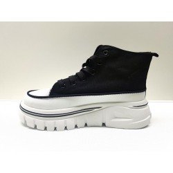 Bota sneakers mujer toyd6524-2 black