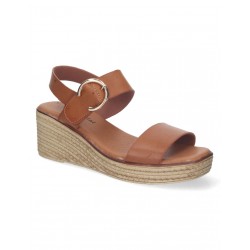 Sandalia cuña  mujer L762 Camel CMSport