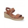 Sandalia cuña  mujer L762 Camel CMSport