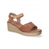 Sandalia cuña  mujer LT61 Camel CMSport