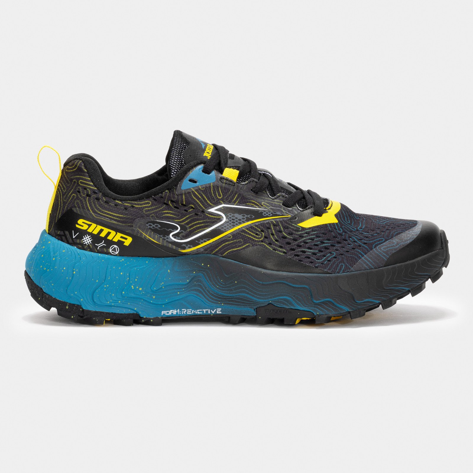 Deportivo JOMA SIMA 2501 NEGRO AZUL CMSport Deportivo JOMA SIMA 2501 NEGRO AZUL CMSport